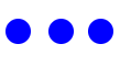 Blauwe ballen
